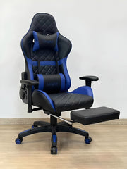 Torghar Gaming Chair, Red and Black Ergonomic Racing Chair with Lumbar Support and Headrest